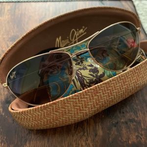 Maui Jim Baby Beach Sunglasses Gold/HCL Bronze